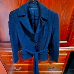 Black tweed blazer